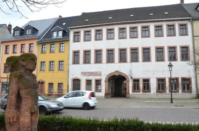 Nando Sonnenschmidt plant ein Café, ein Restaurant und vielleicht sogar ein Hotel in dem Gebäude am Topfmarkt 9.