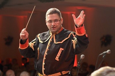 Jens Bretschneider, Landesbergmusikdirektor, verbringt Silvester mit der Familie.