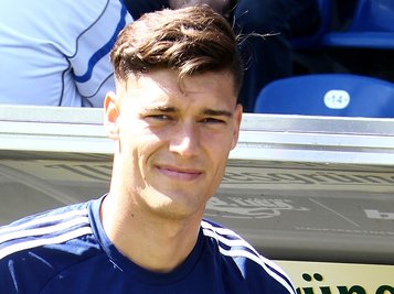Der Chemnitzer Stürmer Myroslav Slavov.