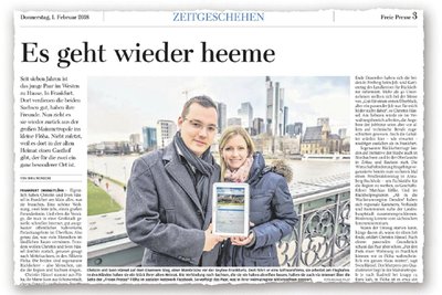 2018 berichtete die „Freie Presse“ schon einmal über die Familie. Es dauerte noch drei Jahre, bis sie schlussendlich wirklich in ihre Heimat zurückkehrten.