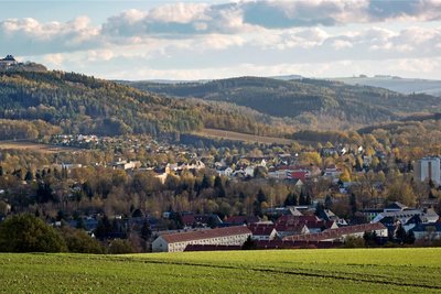 In Flöha hat Familie Hänsel ihr neues Zuhause gefunden. Aus der Region stammen beide, nach einem Jahrzehnt in Frankfurt ging es vor zwei Jahren zurück.
