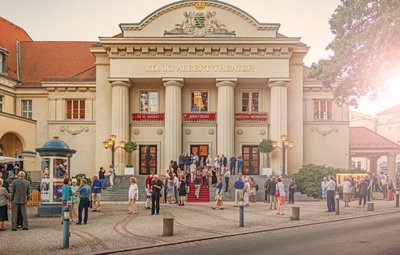 Das Herzstück der Kultur in Bad Elster: Das König-Albert-Theater. 