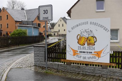 Im Heideweg in Grumbach steigt am Sonnabend die fünfte Auflage des Gassenfests.