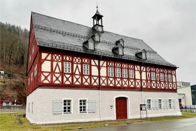 Das Herrenhaus Auerhammer in Aue.