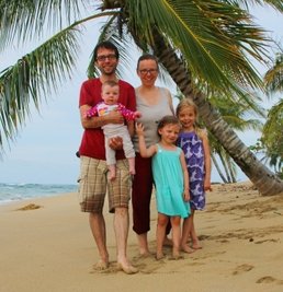 Die Familie Schubert aus Conradsdorf reiste durch Costa Rica. 