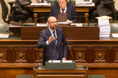 Der belgische Ministerpräsident Charles Michel