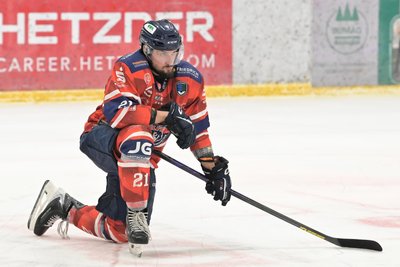 Tomas Rubes und die Schönheider Wölfe hatten in der Finalserie insgesamt wenig zu melden.
