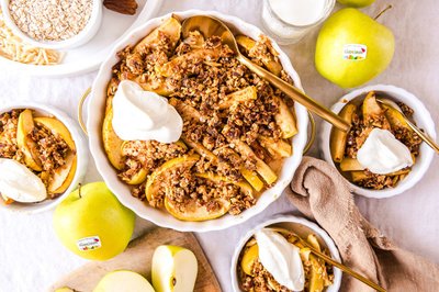 Gebratener Frühstücksapfel