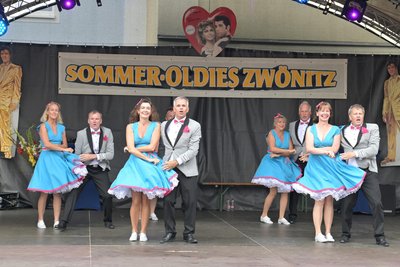 Zu Gast in Zwönitz waren unter anderem die Straubinger Boogie Mäuse.