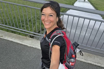 Mittendrin, statt nur dabei: Christin Ziehr ist wohlauf. Vor ihr liegen am Donnerstagnachmittag noch über 100 Kilometer bis zum Weltrekord.