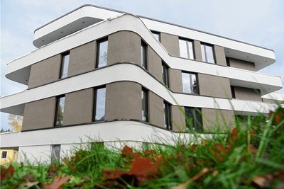 Insgesamt elf Wohnungen entstehen in dem Neubau. 