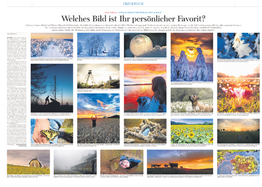 580 Fotos haben die Hobby-Fotografinnen und -fotografen für den 2021er-Wettbewerb der "Freien Presse" Erzgebirge eingesandt. Nachdem eine Jury in vier einzelnen Wertungen jeweils fünf Finalisten ausgewählt hat, gibt es nun eine Premiere: Die Leserinnen und Leser sind noch am heutigen Mittwoch aufgerufen, das Siegerfoto zu bestimmen. Die Auswahl ist groß: Ins Finale gelangten jeweils fünf Fotos aus den vier Einzelrunden Frühling, Sommer, Herbst und Winter - bestimmt von einer Jury. Es gibt Naturaufnahmen, verblüffende Drohnenfotos und besondere Details. Die Abstimmung läuft online auf der Homepage der "Freien Presse". Noch am heutigen Mittwoch können Sie den Link nutzen, um sich die Aufnahmen anzusehen und Ihre Stimme abgeben.kawww.freiepresse.de/fotoabstimmung