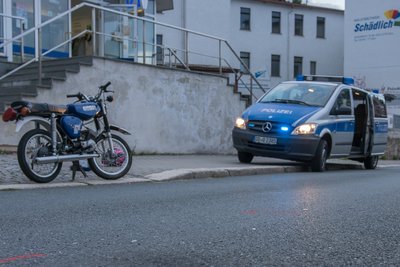 Auf der Göltzschtalstraße in Auerbach ereignete sich am Mittwochabend ein Unfall