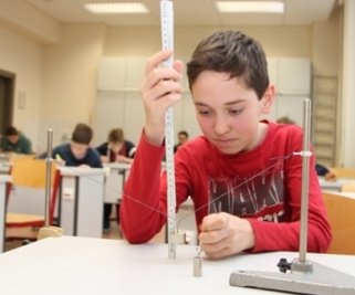 Tom Zieschang vom Kepler-Gymnasium erhielt einen Anerkennungspreis in der Klassenstufe 7.