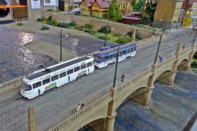 Die Ausstellung Ende Mai in der Plauener Festhalle wird Modellstraßenbahnanlagen aus Ungarn, Tschechien, Österreich, Schweiz und natürlich aus Deutschland zeigen.