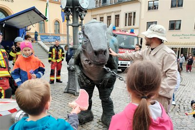In Reichenbach ist sogar Dinofüttern möglich.