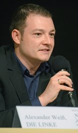 Anliegen von Alexander Weiß (Linke) ist die steuerliche Entlastung mittlerer und niedriger Einkommen.
