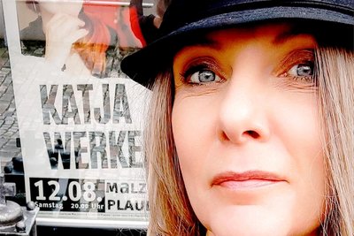 Die Wahl-Plauenerin Katja Werker spielt am Samstag im Biergarten des Malzhauses.