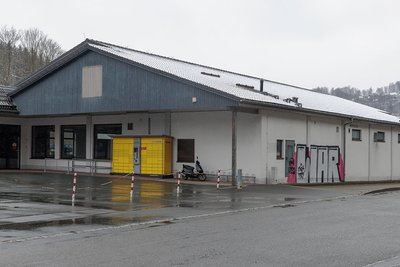 Der ehemalige Aldi-Markt wird zur neuen Notunterkunft in Annaberg-Bucholz. Der Umzug findet am Samstag statt. Am Mittwoch soll alles fertig sein. 