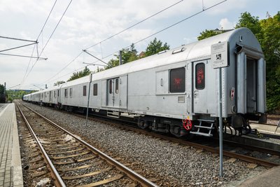 Der Zug gastierte zwei Tage in Stollberg. Zu den nächsten Stationen zählt beispielsweise Erfurt.