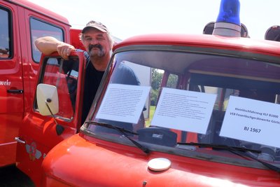 Uwe Ranft von der Feuerwehr Hohentanne sagte seine Meinung zur Brückenproblematik.