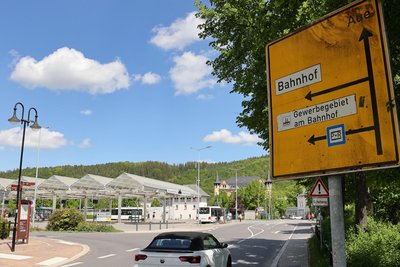 Auch der Bereich Bahnhofstraße wurde als „gefährlicher Ort“ eingestuft, damit die Polizei mehr Kontrollmöglichkeiten hat.