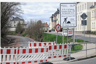 Am Radweg wird seit Jahren gebaut, aktuell zwischen Arras und Geringswalde. 