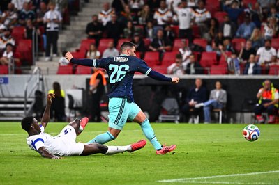 Empfahl sich mit zwei Toren für die WM: Deniz Undav.