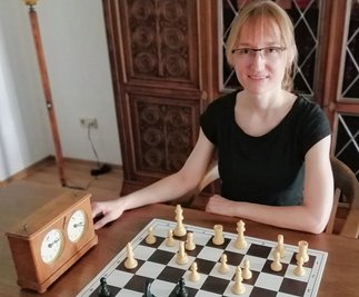 Maria Schöne ist neu im Team der Rodewischer Schachmiezen.