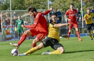 Der VfB Auerbach gewann in Meuselwitz 4:2.