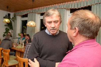 Bis zu seinem Tod 2022 traf sich Gerd Schädlich anlässlich von Feiern und runden Geburtstagen immer wieder mit seinem früheren Team.