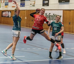 Camilla Flora Müller machte drei Tore für den HV Chemnitz. Doch sie verlor mit ihrem Team mit 20:22 gegen Vechta. 