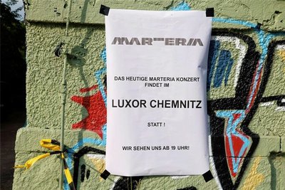 Eigentlich sollte das Konzert im AJZ stattfinden. Nach der Absage sprang das Luxor ein. 