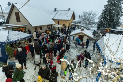 Die Hofweihnacht fand bereits zum siebten Mal statt.