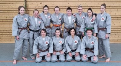 Die Verbandsliga-Frauen des JC Crimmitschau. 