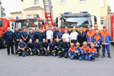 Die Freiwillige Feuerwehr Eppendorf lud am Sonnabend zum Tag der offenen Tür ein.