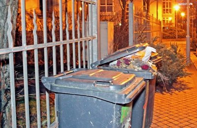 Einige Restmülltonnen blieben im Vogtland zuletzt auch aufgrund geänderter Touren voll an den Straßenrändern stehen. 