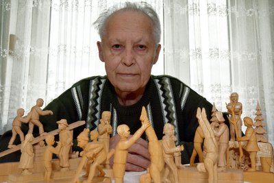 Horst Schreiter kurz vor seinem 90. Geburtstag.