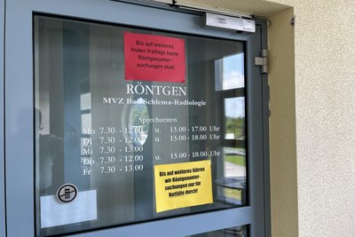 Die Radiologie ist derzeit nur mit einem Facharzt besetzt. Von der KV werden jedoch zwei vorgeschrieben.