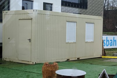 Dieser Container steht ab Ende März am Schützenplatz, wo die Streetworker anzutreffen sind.