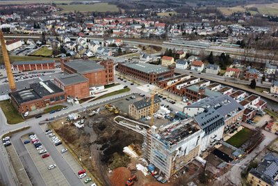 Die Stadt Flöha feiert am Wochenende ihr 625-jähriges Stadtjubiläum. Das neue Stadtzentrum Alte Baumwolle spielt eine zentrale Rolle.