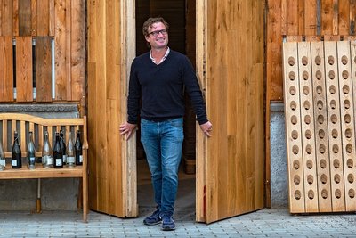 Jacques du Preez ist einer der sächsischen Sektmacher.