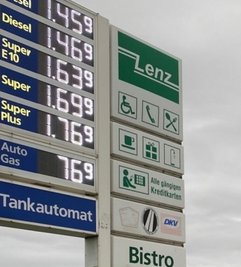 Das Auswechseln des Preismasts hat keinen Einfluss auf die Preise.