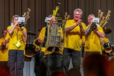 Bei der Schalmeienkapelle Großolbersdorf, besser bekannt als „De Schallis aus'n Arzgebirg", ist vom ersten Ton an Stimmung garantiert.