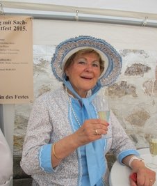 Beim historischen Marktfest 2015. 