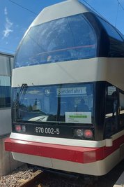 Am Samstag gab es Sonderfahrten mit „Alma“ zwischen Freiberg und Großvoigtsberg.