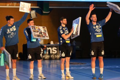 Auch Publikumsliebling Elias Gansau, Bruno Levak, Jan Blecha und Marko Vignjevic sagten am Sonnabend „Adieu“.