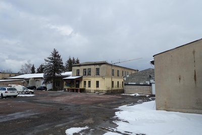 Diese Gebäude mussten dem Neubau weichen.