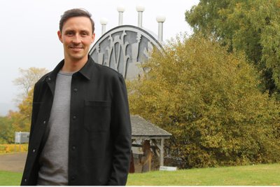 Eric Frenzel ist jetzt in Johanngeorgenstadt gewesen, um die Idee der Eric-Frenzel-Trails vorzustellen.