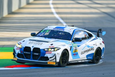 Niels Tröger gab mit seinem Teamkollegen in Hockenheim noch mal alles.